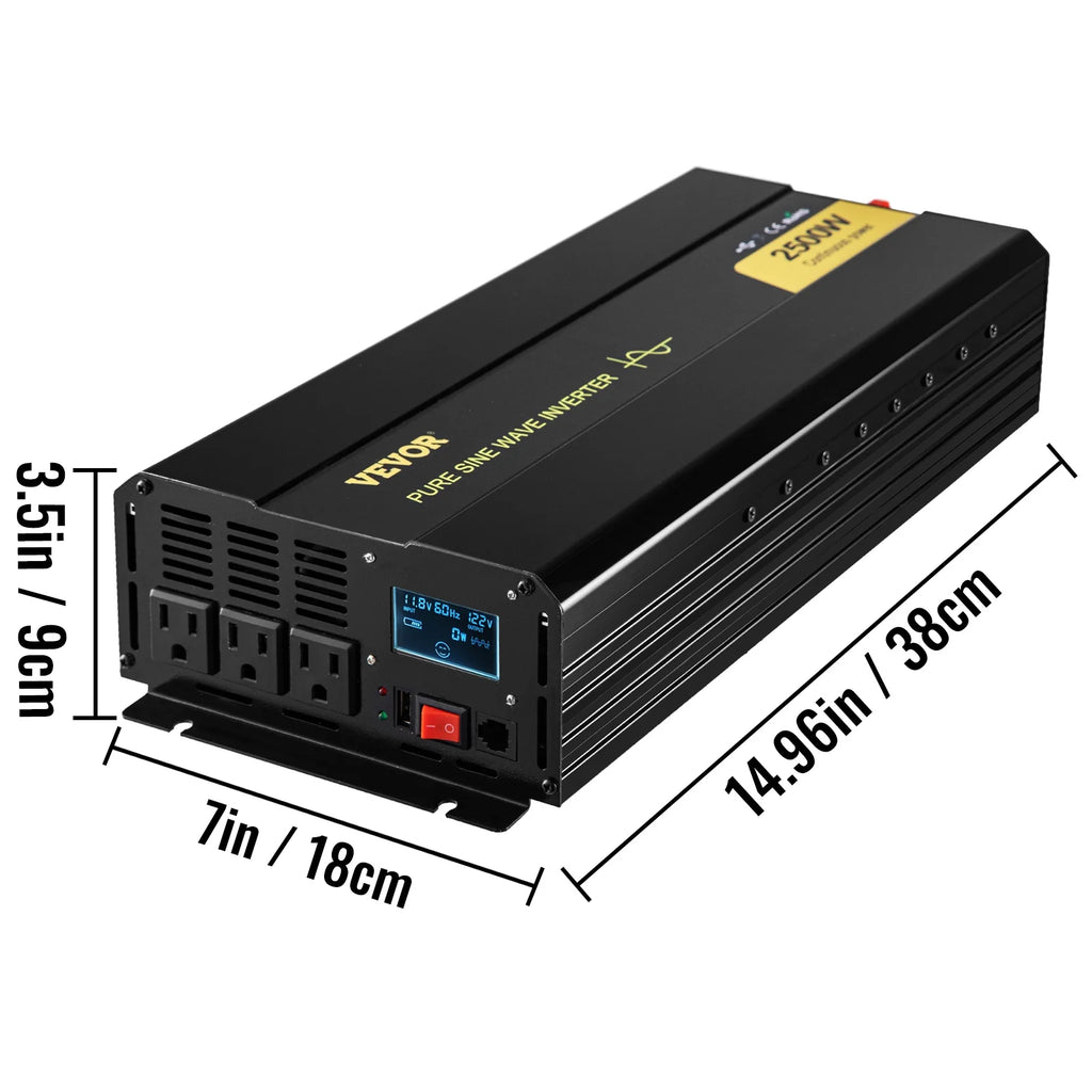 2500 W Pure Sine Wave Inverter M483