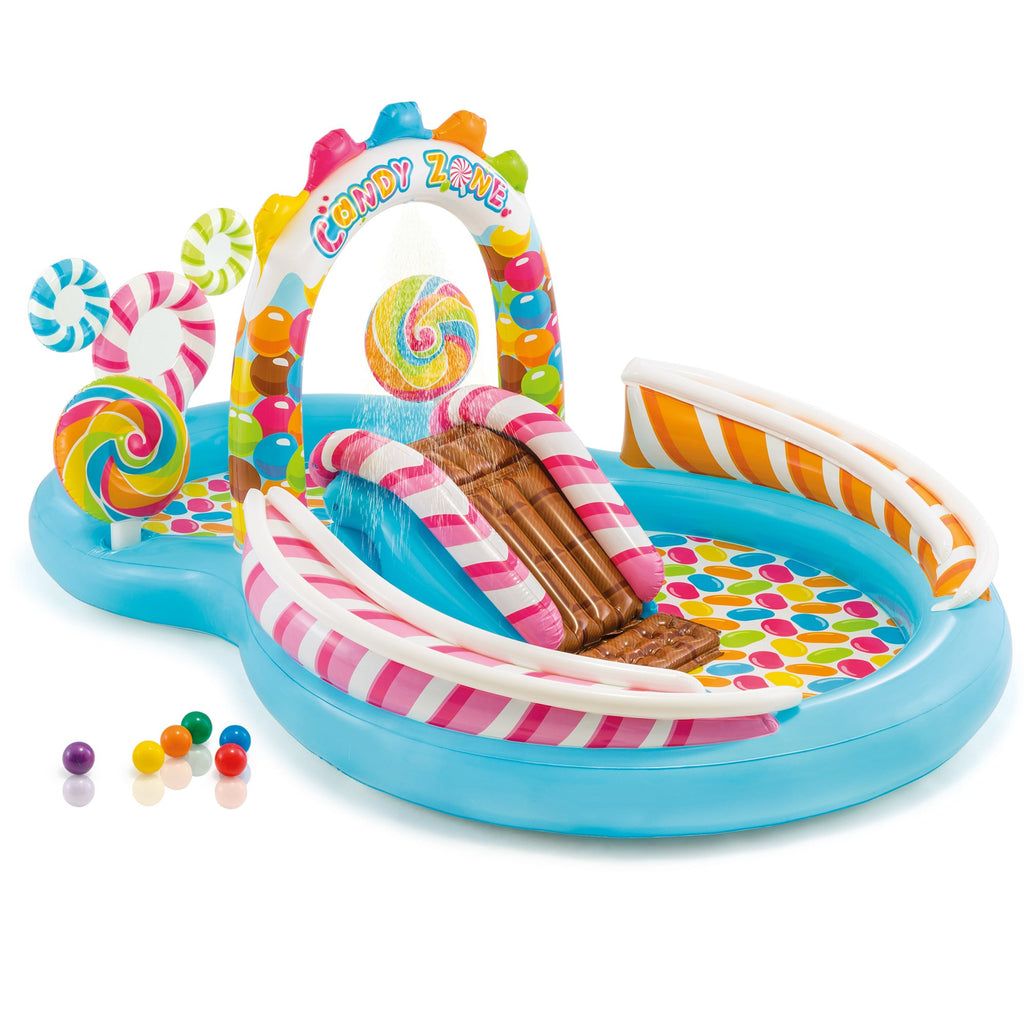 9ft x 51in Kids Inflatable Pool with Electric Air Pump M678798