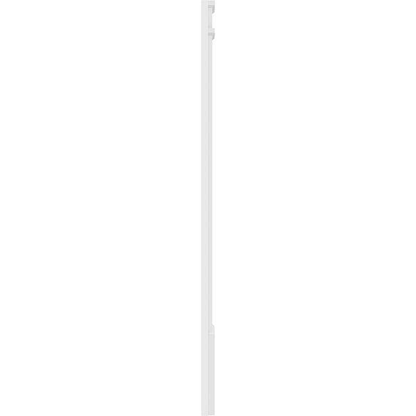 Raised Panel PVC Pilaster with Decorative Capital and Base (Pair) B2696