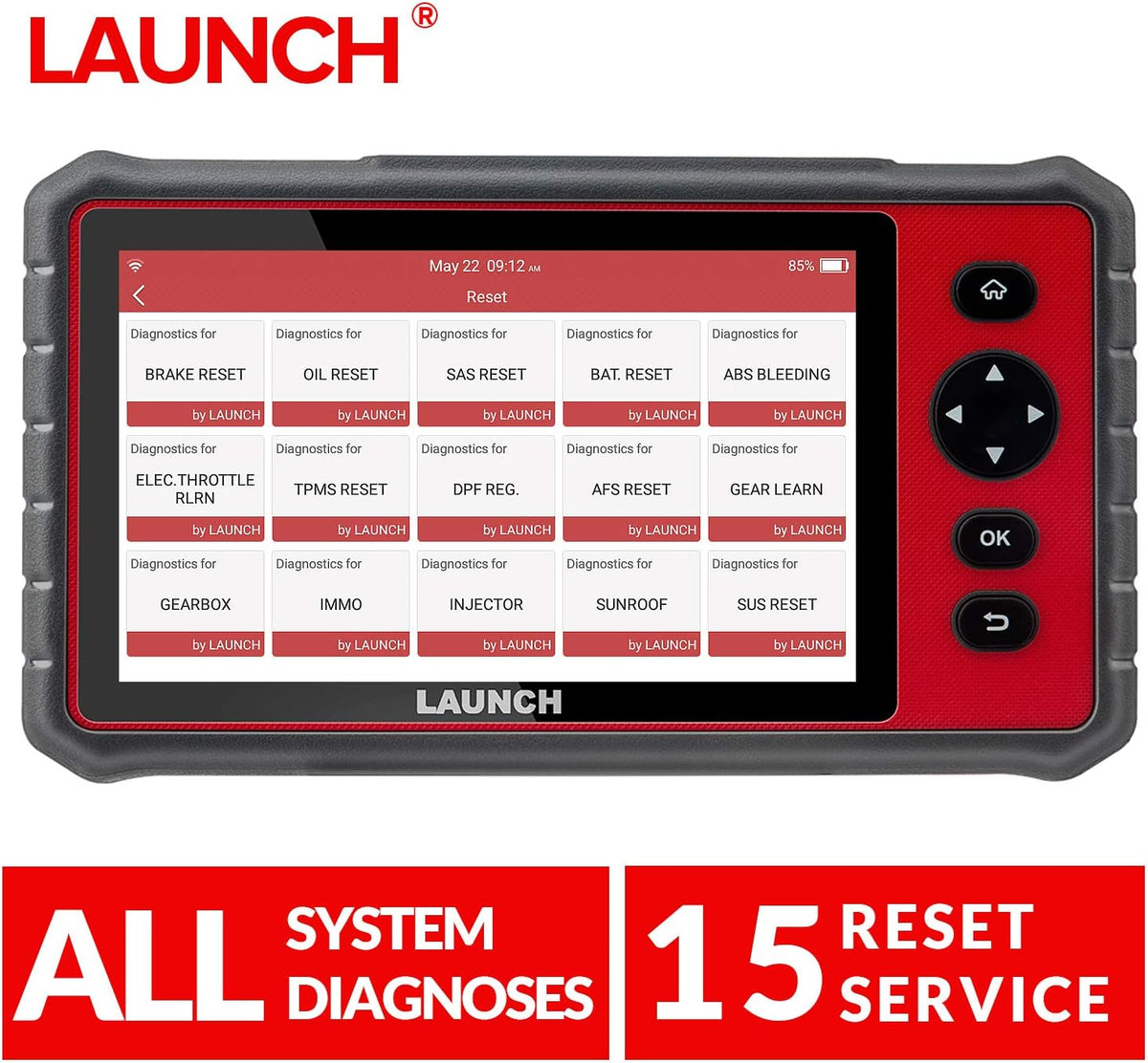 OBD2 Car Diagnostic Scan Tool with 26 Reset Service Functions Q825682