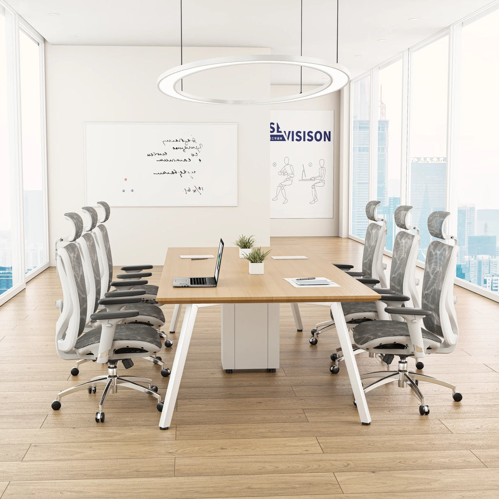 Black Ergonomic Mesh Office Chair with Headrest and Lumbar Support T912