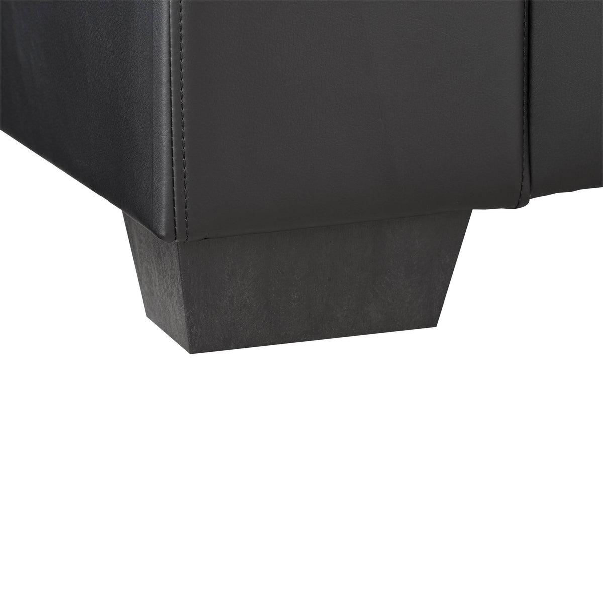 Tufted Bonded Leather Club Chair W38616