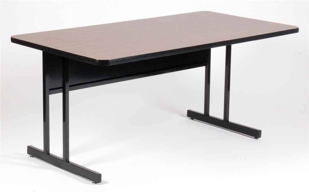 Walnut Keyboard Height Work Station (30 in. x 60 in.) S872052