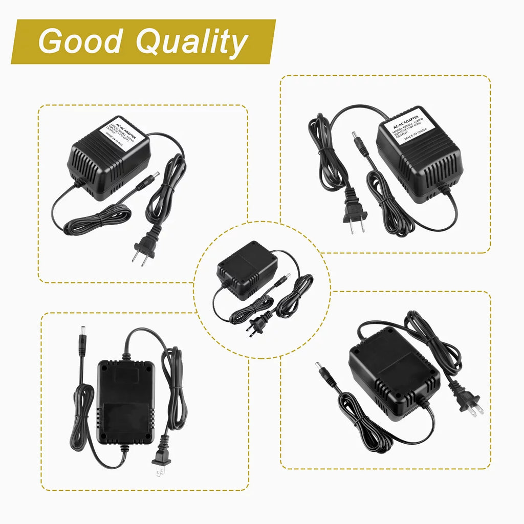 Compatible AC-AC Wall Adapter Battery Charger Power Supply O343512