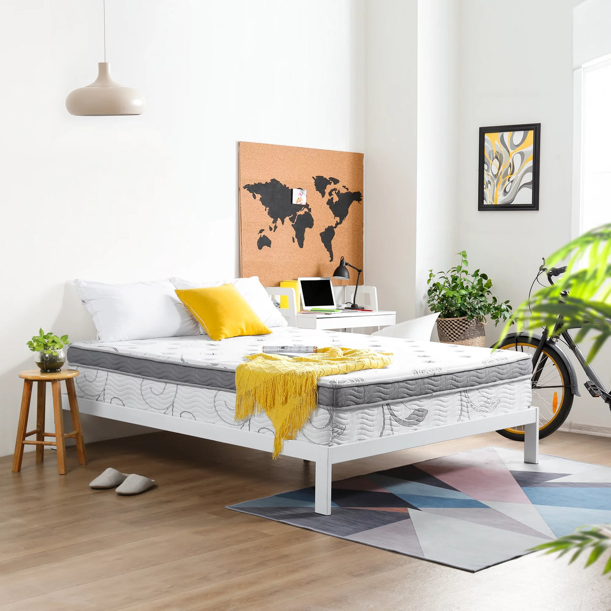 13'' Gel Hybrid Memory Foam Mattress E185802
