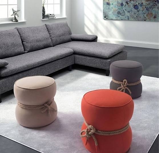 Orange Ottoman R3553