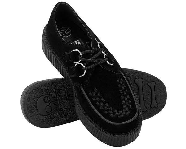 Black Suede Low Creeper H34467