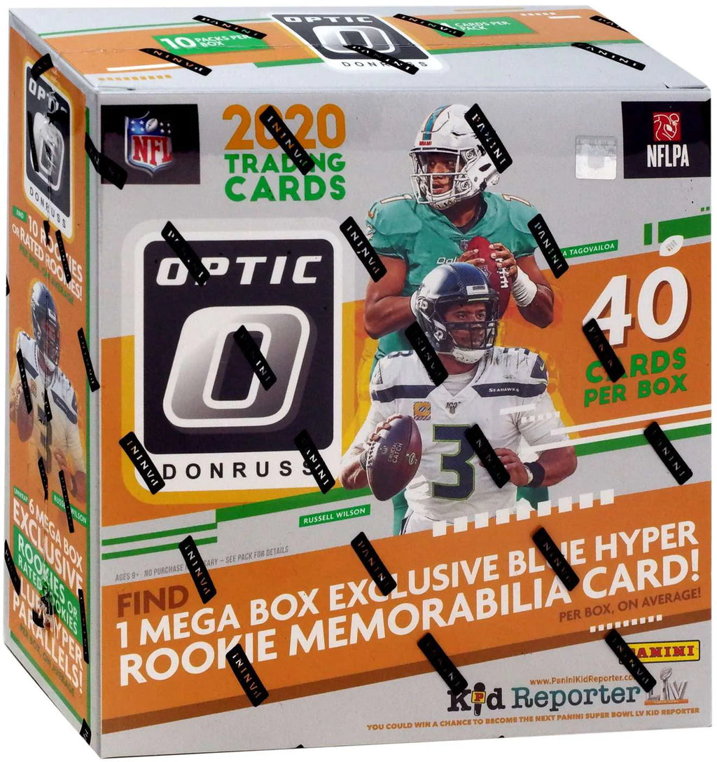 NFL Football Trading Cards Mega Box D91369