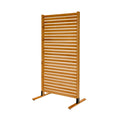 6 ft H x 3 ft W Slatted Wood Privacy Screen Kit (1 Panel) S299