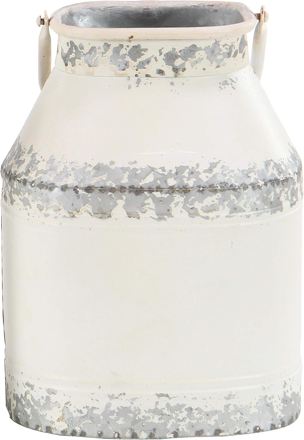 White Decorative Milk Can Pack of 2 Z3015