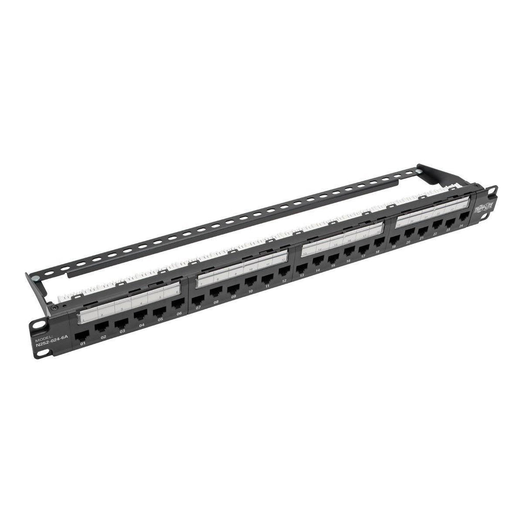 24-Port Cat6a Cat6 Cat5e Patch Panel Q23648