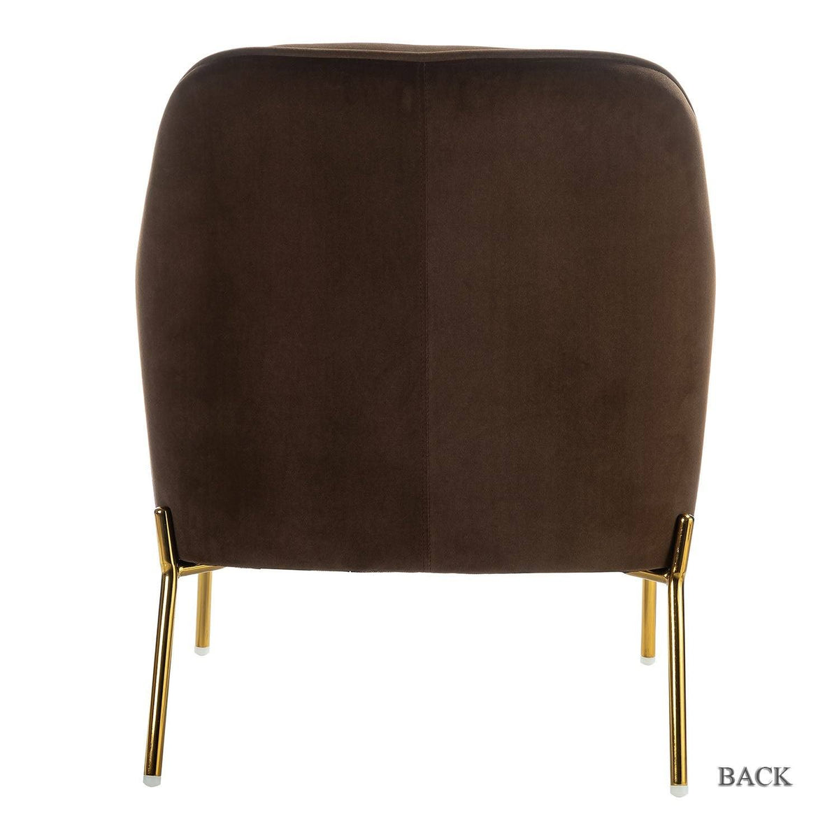 Teal Accent Chair with Gold Legs, Set of 2 J3781