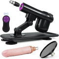 Automatic Thrusting Sex Machine with Dildo and Suction Cup Attachments D86419